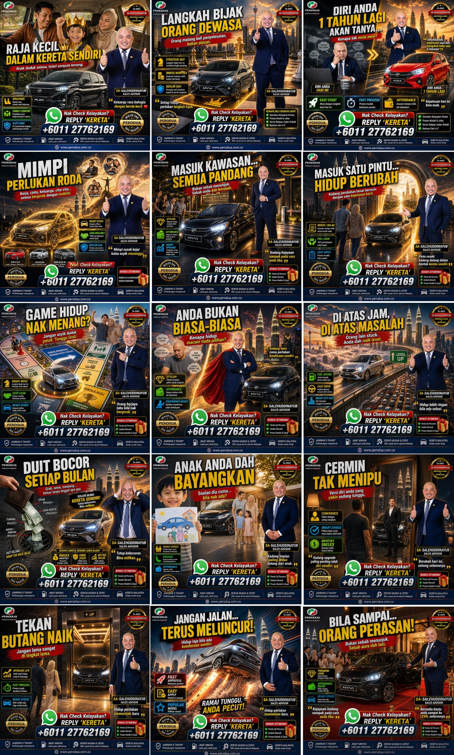 Auto Sales Kit Sample 900X900