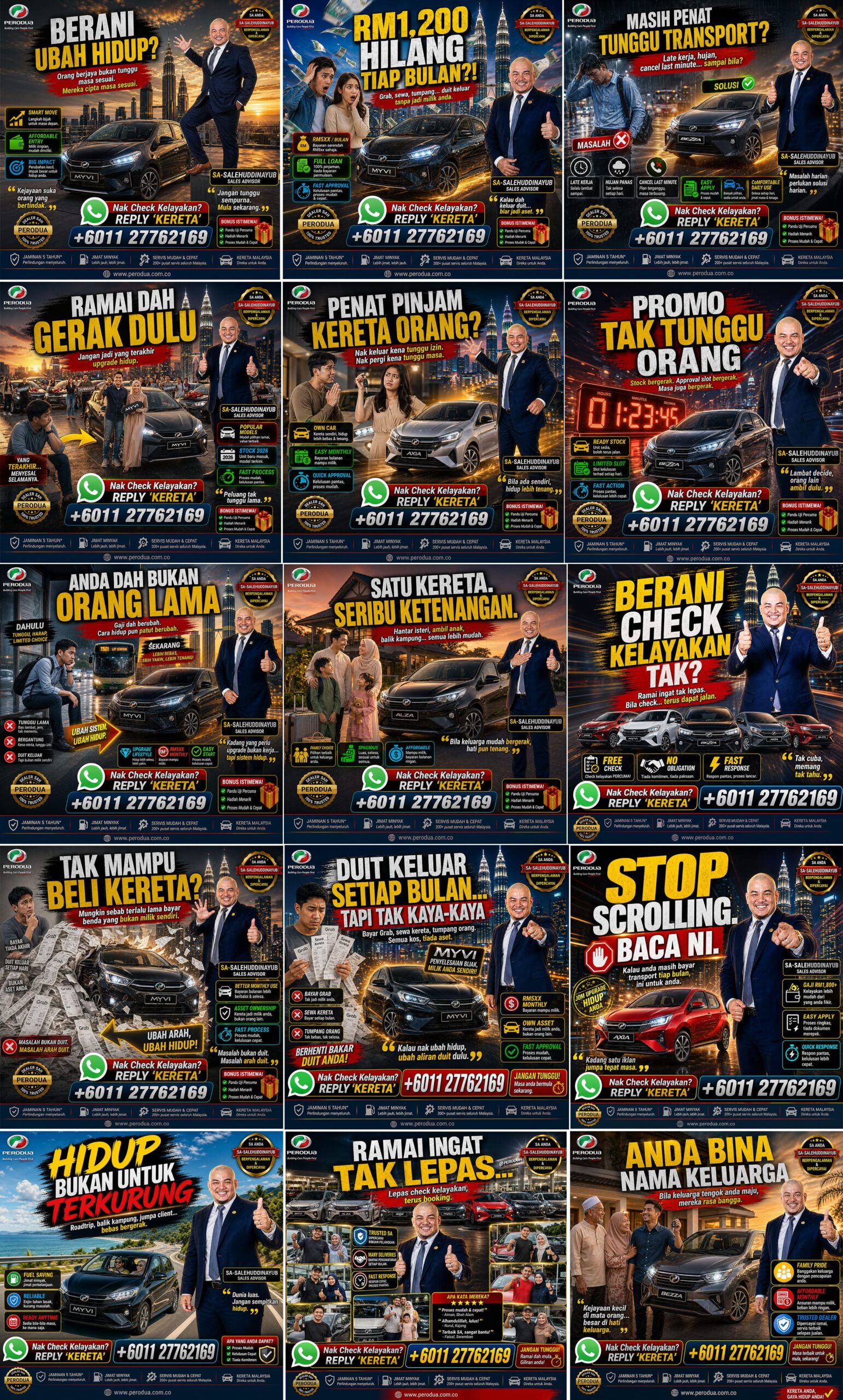 Auto Sales Kit Sample 900X900